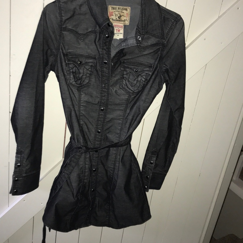 True religion corduroy dress size xs - Picture 3 of 7